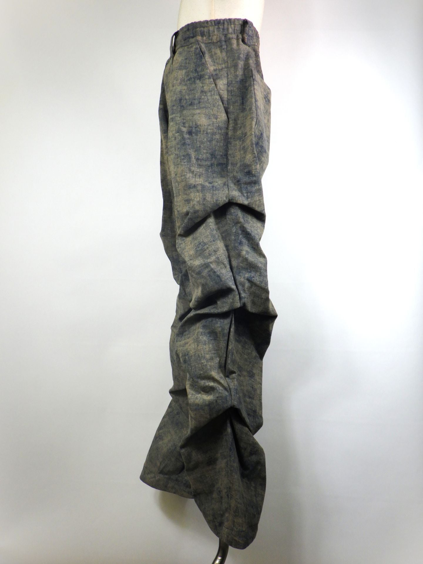 A.F ARTEFACT　ブレンドシェードデニムタックブーツカットパンツ　ag-8060-5