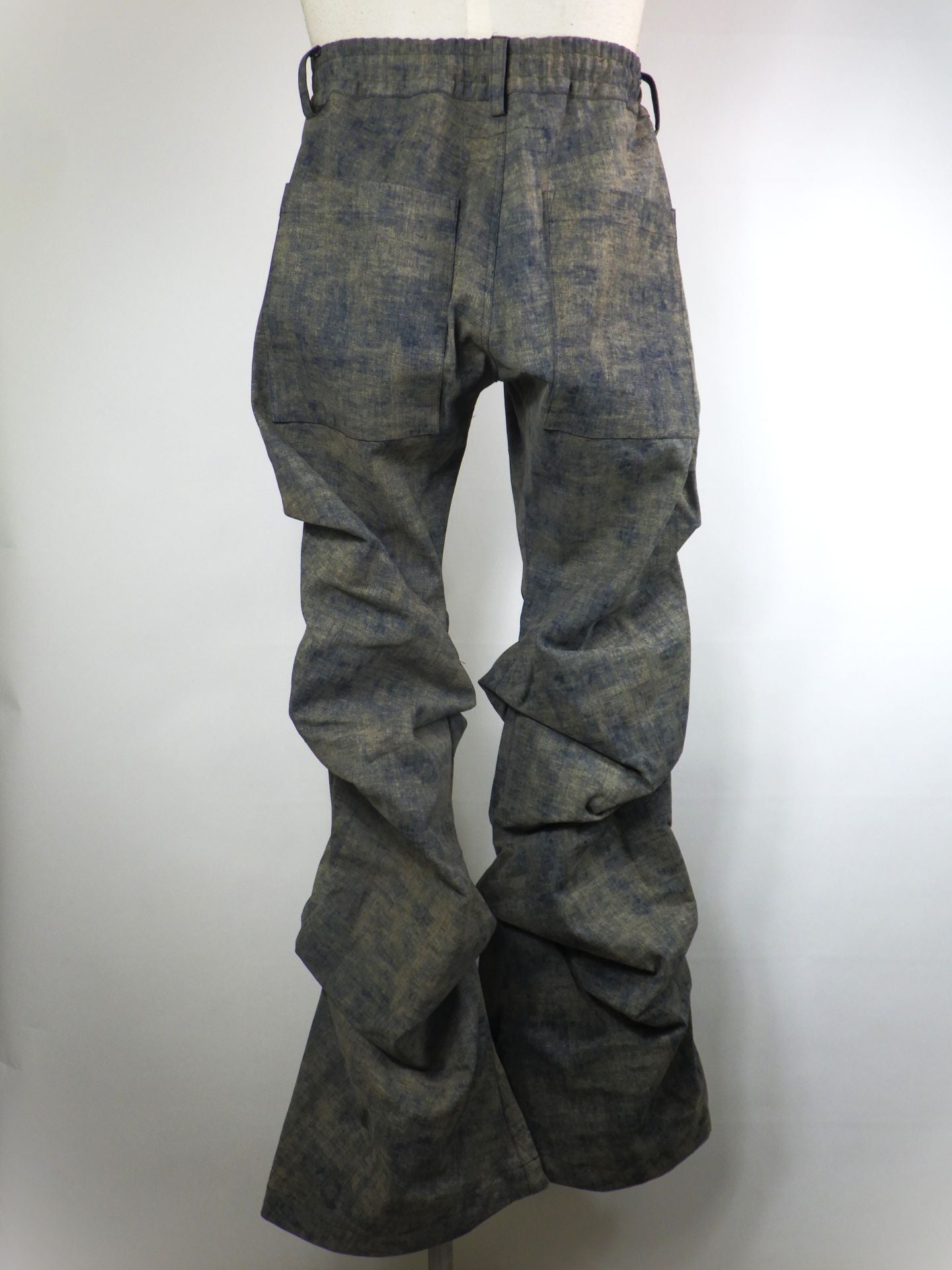 A.F ARTEFACT　ブレンドシェードデニムタックブーツカットパンツ　ag-8060-5