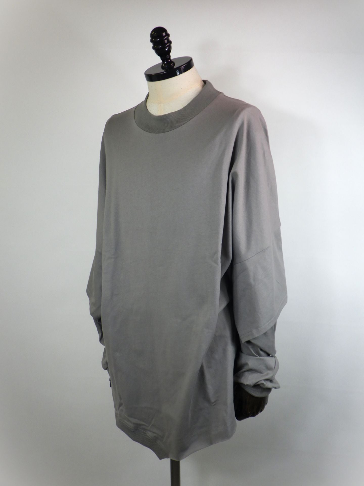 WIZZARD　ダブルスリーブTシャツ　W26SS-DC010-GRY