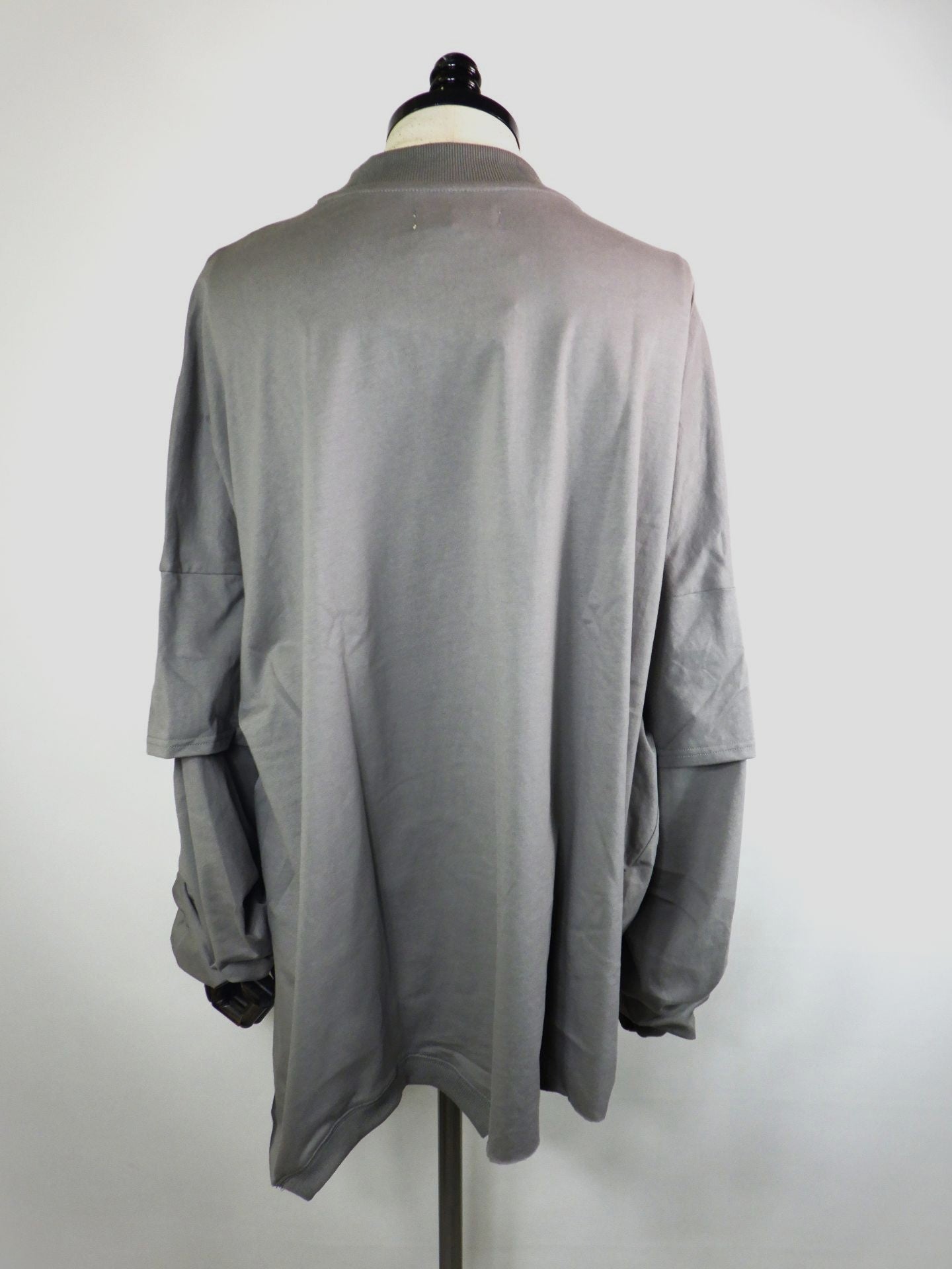 WIZZARD　ダブルスリーブTシャツ　W26SS-DC010-GRY
