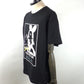 STUD MUFFIN　コットン天竺YOURE ON STONEDシークインSSシャツ　614-02875-BK