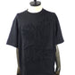 TAAKK　エンブロイダリージャージーTシャツ　TA26SS-JR050-BK