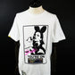 STUD MUFFIN　コットン天竺YOURE ON STONEDシークインSSシャツ　614-02875-WH
