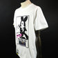 STUD MUFFIN　コットン天竺YOURE ON STONEDシークインSSシャツ　614-02875-WH