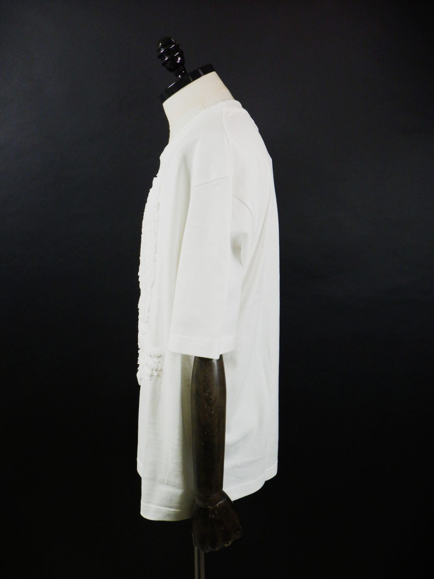 TAAKK　エンブロイダリージャージーTシャツ　TA26SS-JR050 -WHT