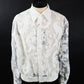 TAAKK　シアーペイズリーレギュラーシャツ　TA26SS-SH005-WHT