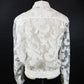 TAAKK　シアーペイズリーレギュラーシャツ　TA26SS-SH005-WHT