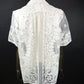 TAAKK　シアーバンダナショートスリーブシャツ　TA26SS-SH025-WHT