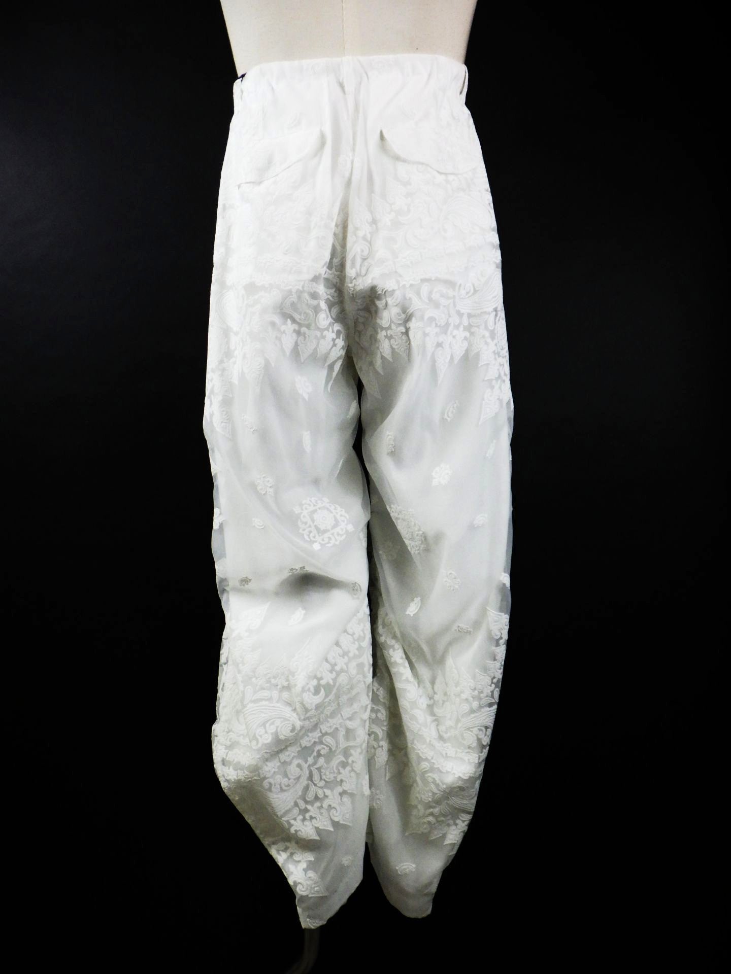 TAAKK　パラシュートパンツ　TA26SS-PT203-WHT