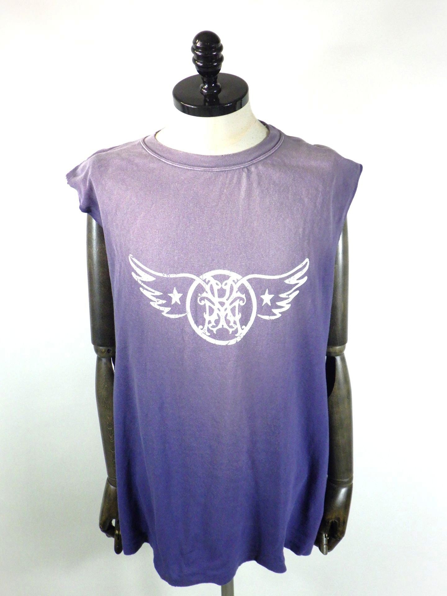 KAMIYA　"AERO-KMY"スリーブレスT-シャツ　G16TS078-NV