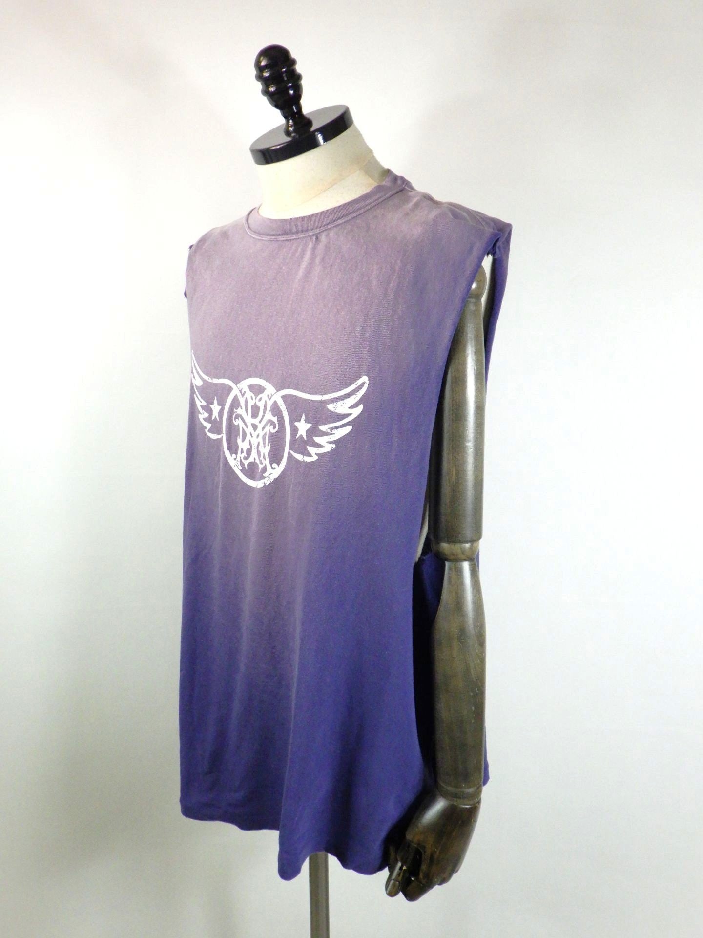 KAMIYA　"AERO-KMY"スリーブレスT-シャツ　G16TS078-NV