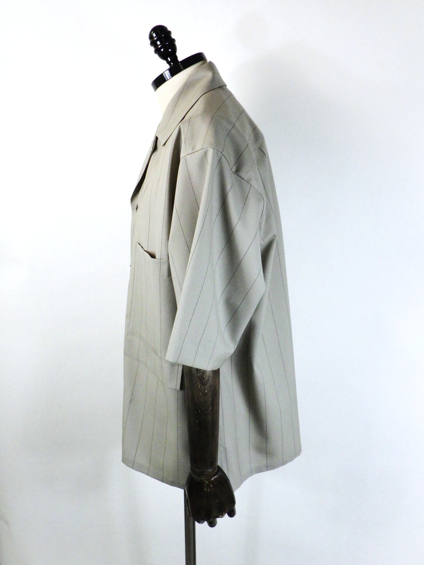UJOH　ワイドセットオープンカラーボックスシャツ　M732-B55-102