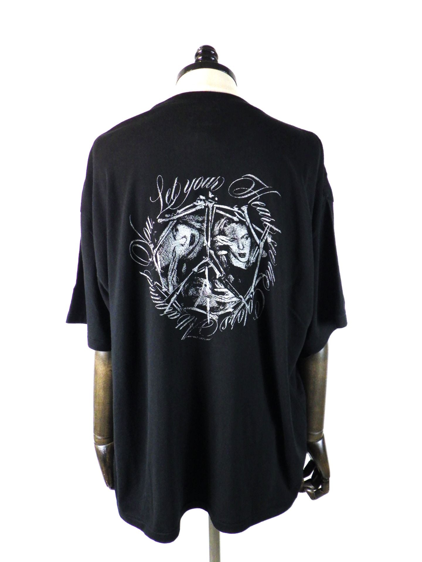 KAMIYA　"SWEET SMILE"T-シャツ　G16TS096-BK