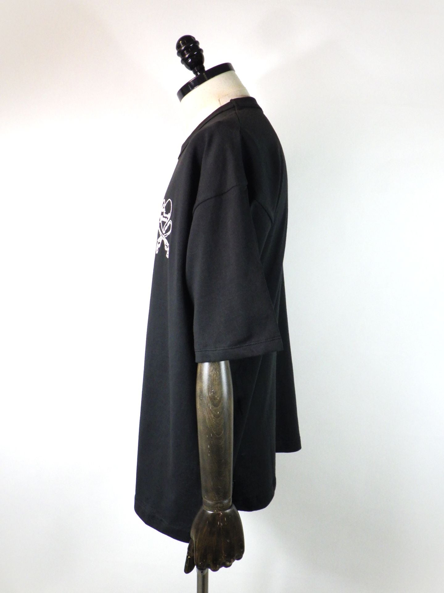 roarguns　ハートコードエンブロイダリーT-シャツ　26SGT-15-BK×WH