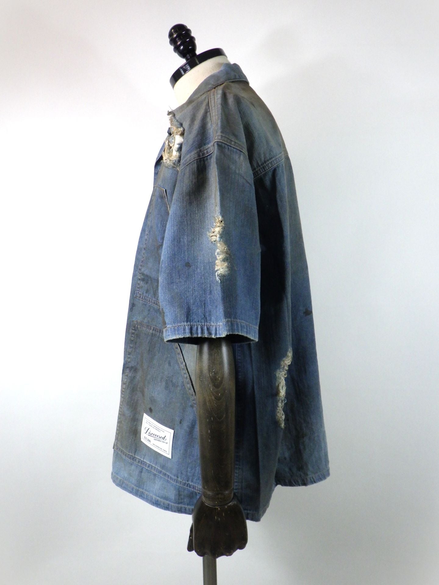 DISCOVERED　ショートスリーブデニムシャツ 　DC-SS26-SH-01-INDIGO