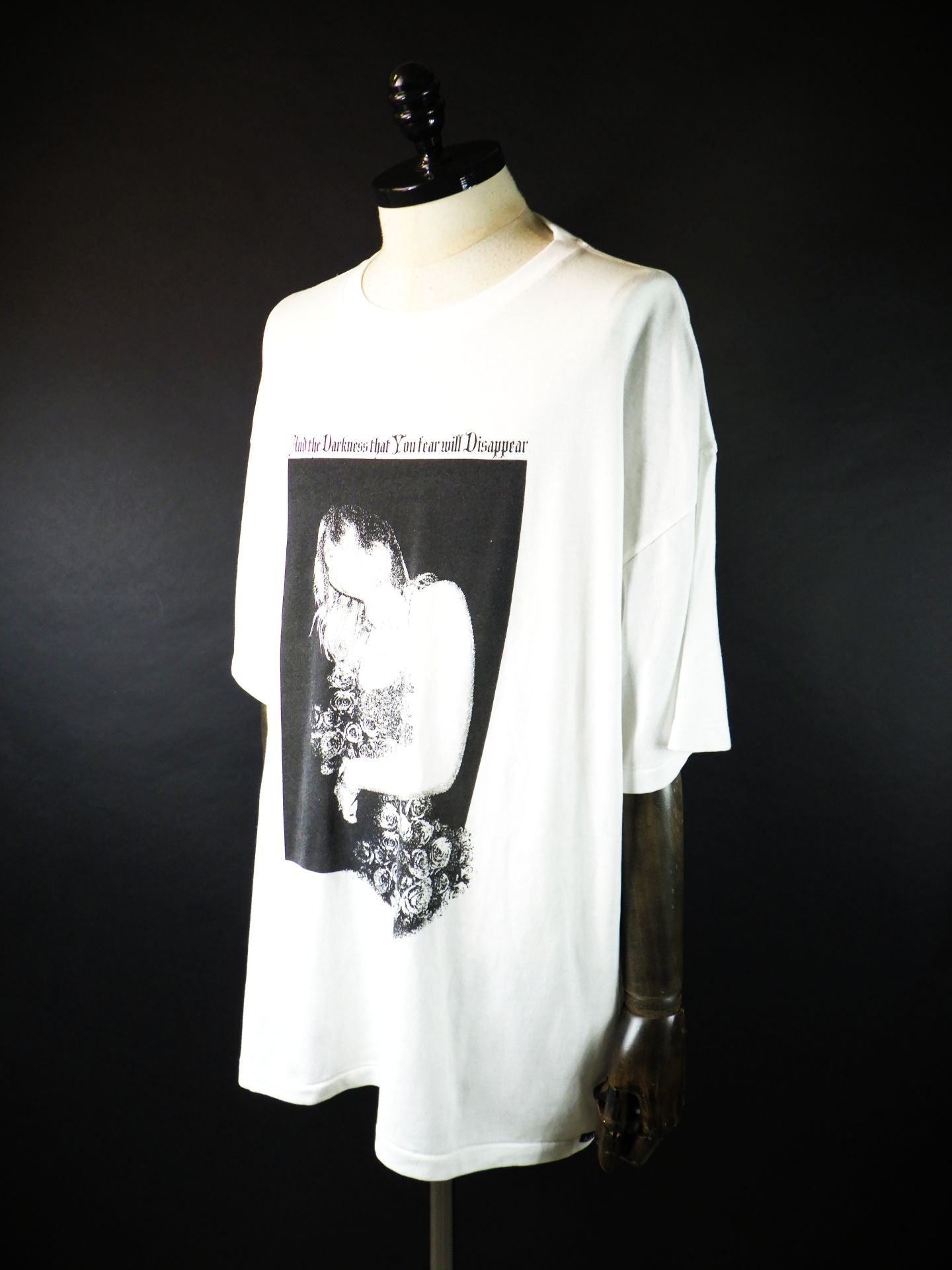 KAMIYA　"SWEET SMILE"T-シャツ　G16TS096-WH