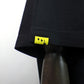 STUD MUFFIN　コットン天竺ワンポイント刺繡SSシャツ　614-02886-BK×YEL