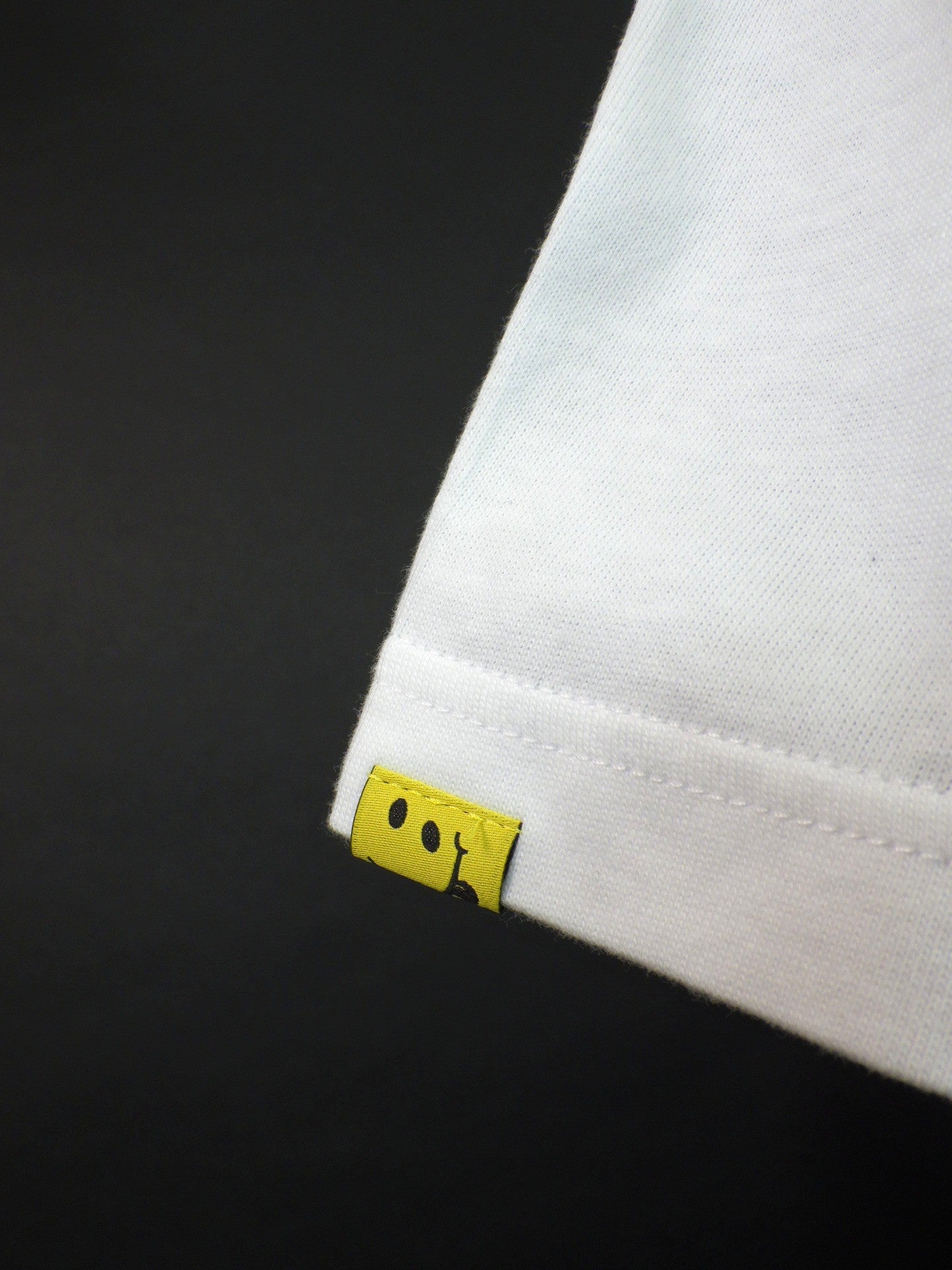 STUD MUFFIN　コットン天竺ワンポイント刺繡SSシャツ　614-02886-WH×PNK