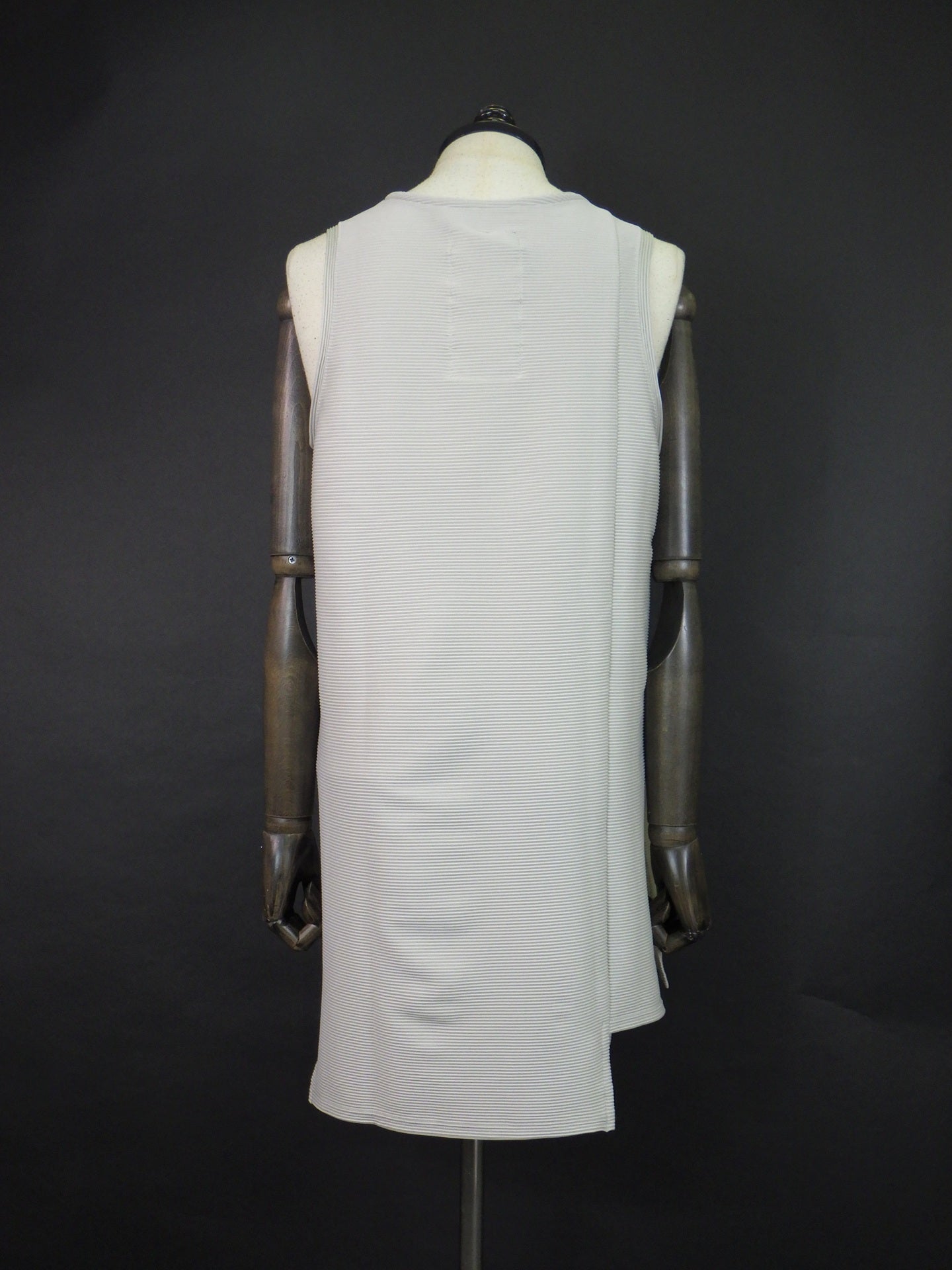 prasthana　offset extension tank top_A [RIPPLE JERSEY]　P-2202002-GG