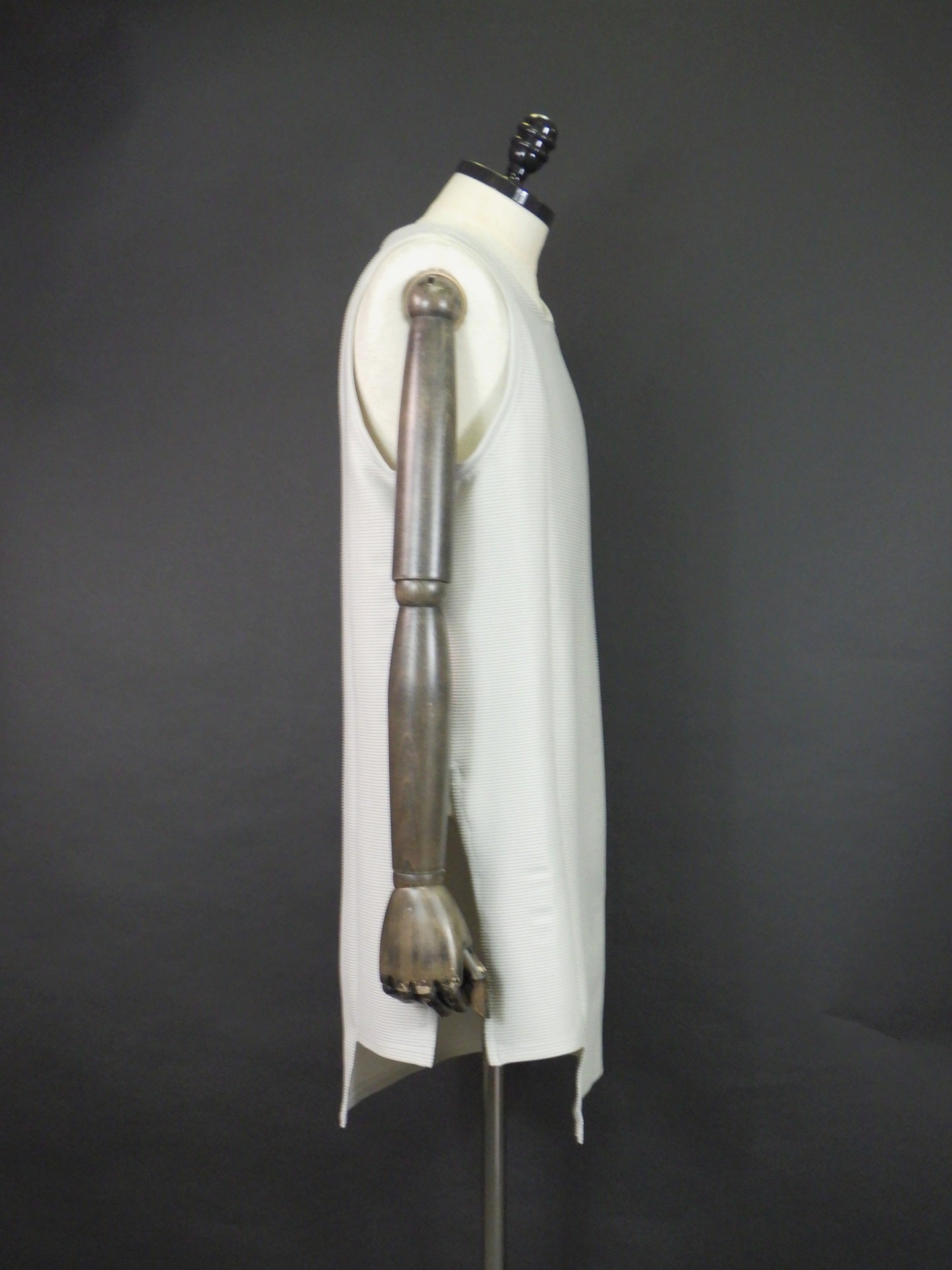 prasthana　offset extension tank top_A [RIPPLE JERSEY]　P-2202002-GG