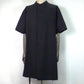 prasthana　strings raw edge s/s shirt　P-2201001-BK