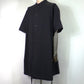 prasthana　strings raw edge s/s shirt　P-2201001-BK