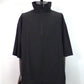 SUPERTHANKS　Technical S/S high-zip pullover　ST262SH01-BK