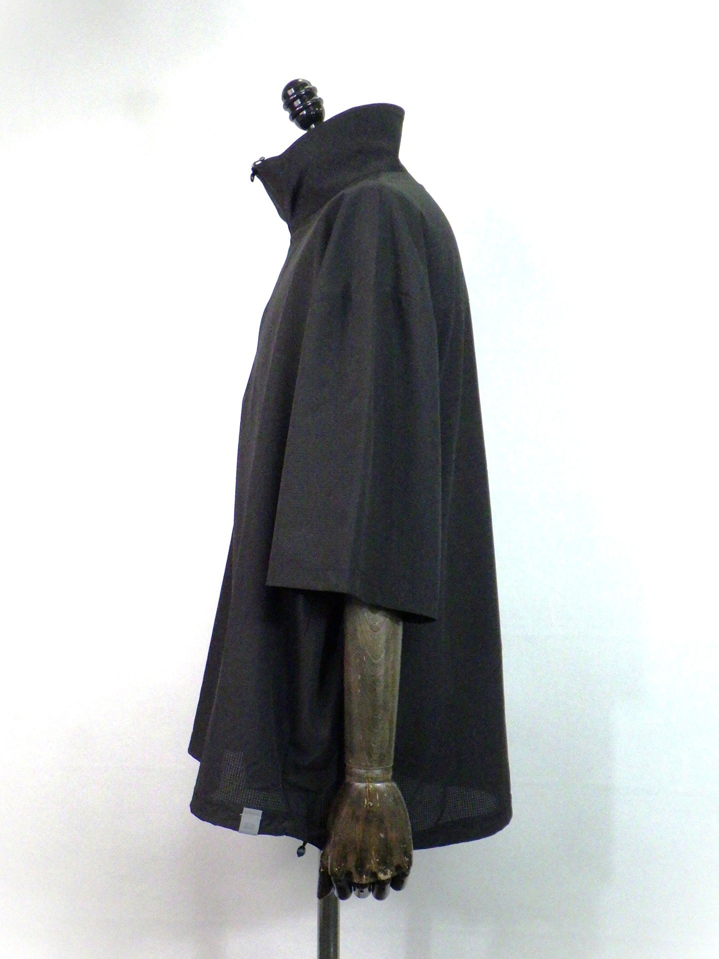 SUPERTHANKS　Technical S/S high-zip pullover　ST262SH01-BK