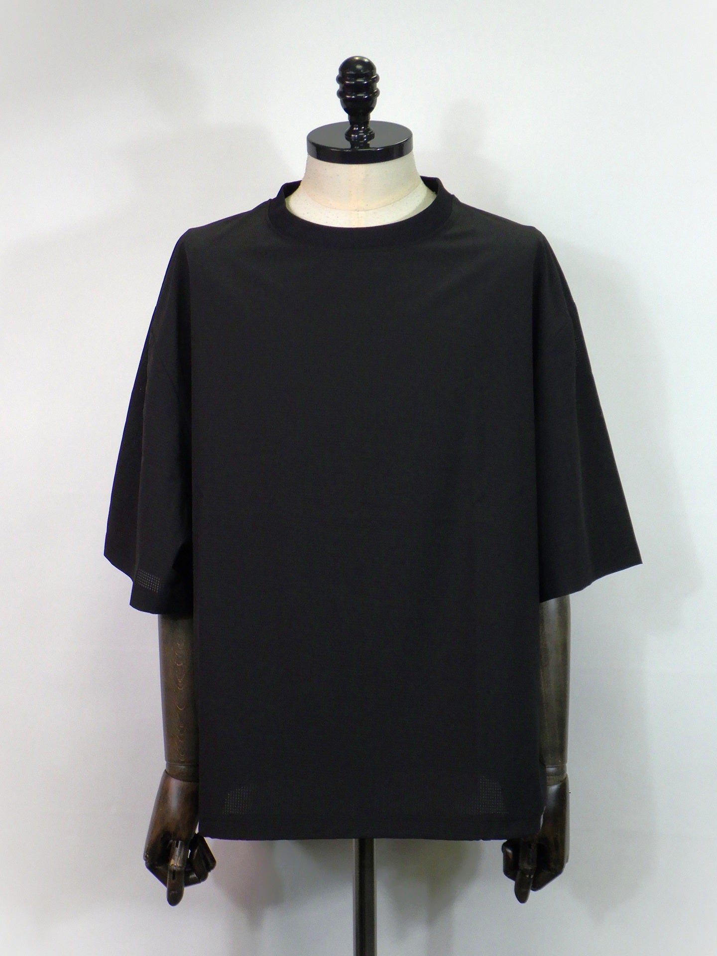 SUPERTHANKS　Technical S/S crew-neck　ST262SH02-BK