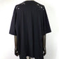 WIZZARD　ディストレスドグラフィックTシャツ　W26SS-GC050-BK