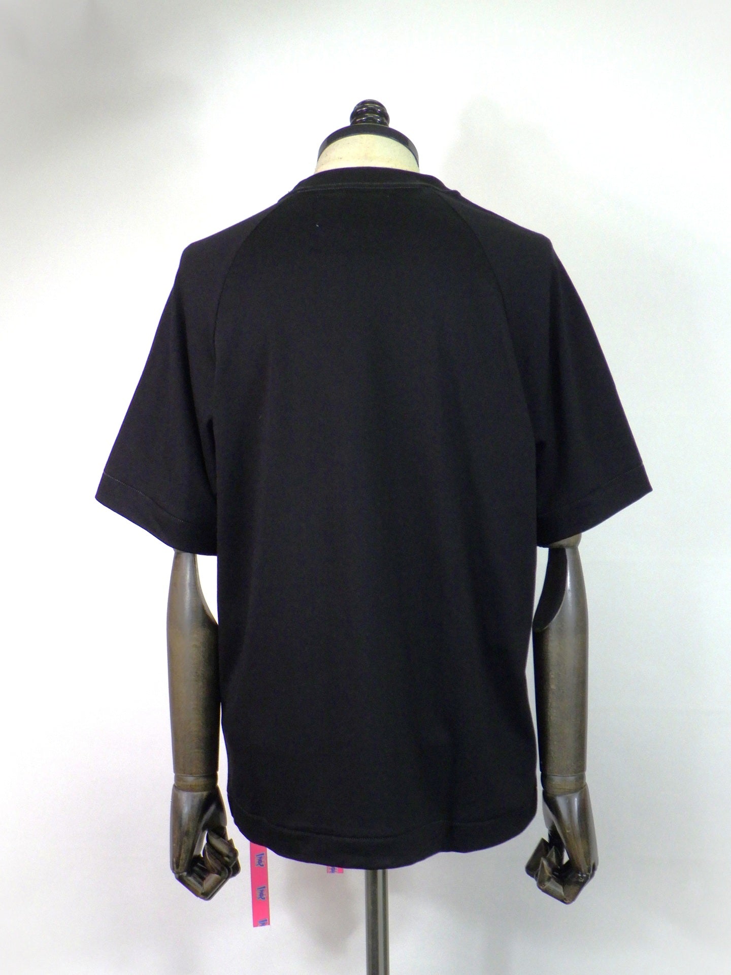 amok　テープウェーヴィングTEE　261011-BK