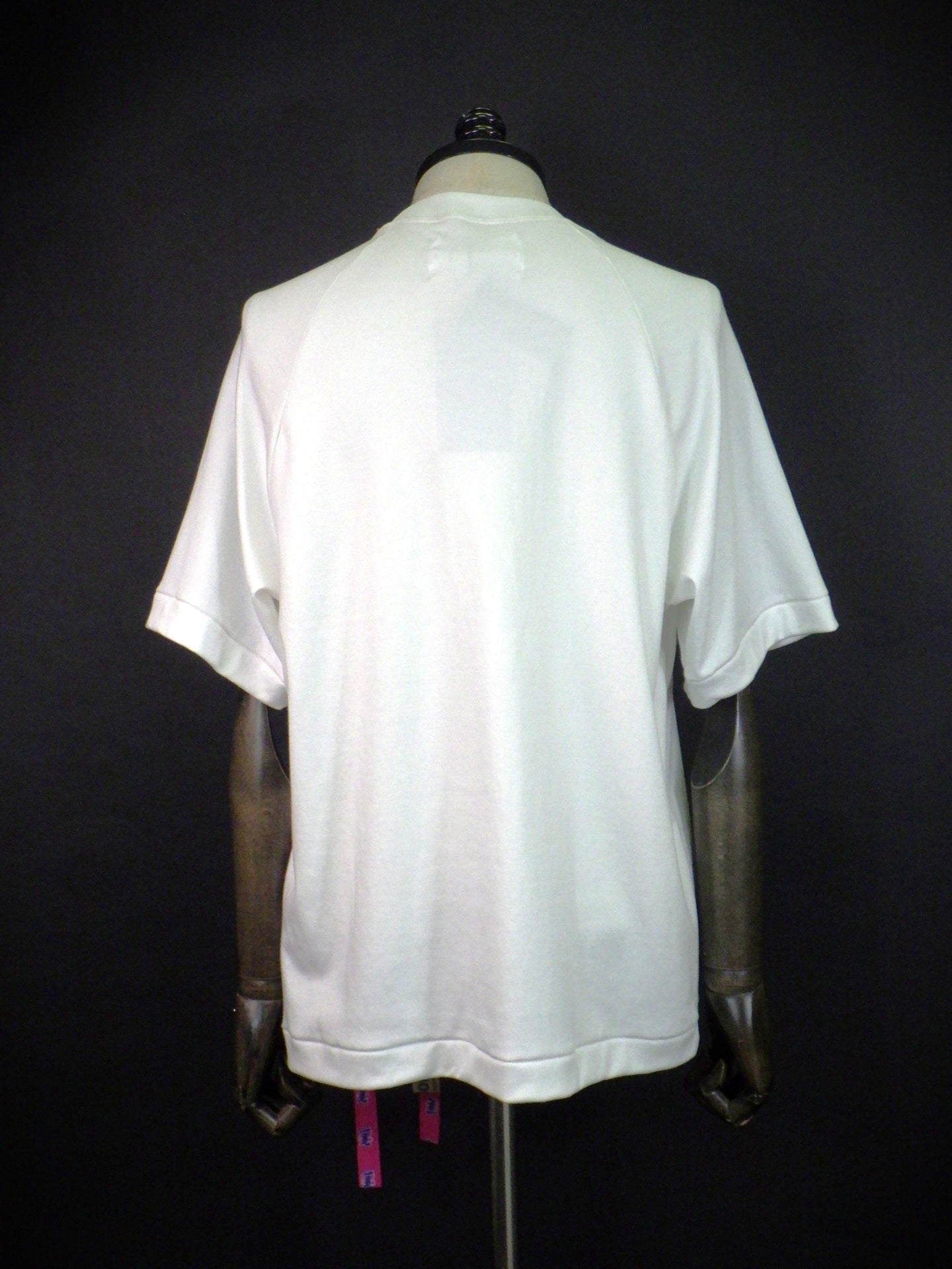 amok　テープウェーヴィングTEE　261011-WHT