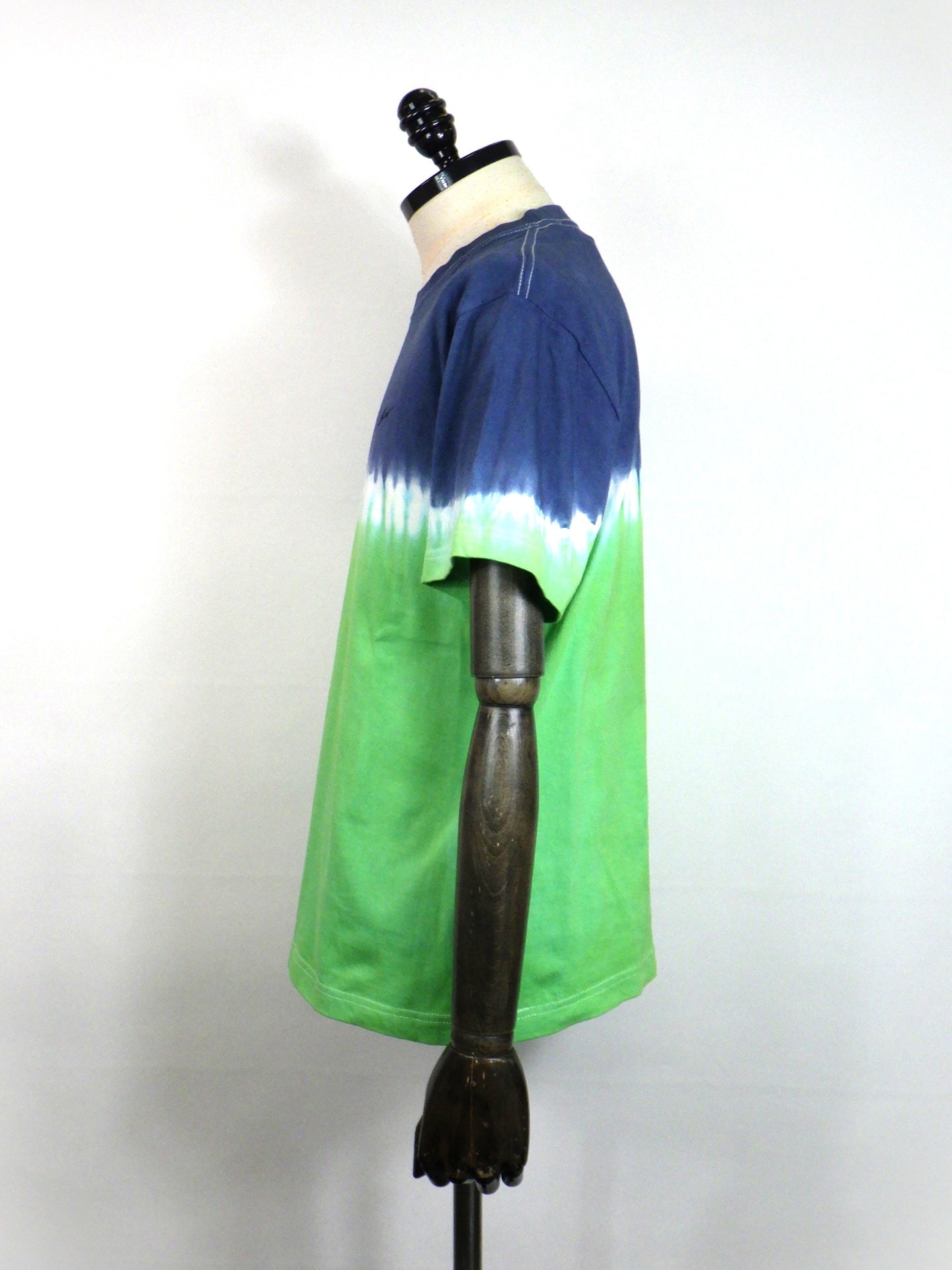 ACANTHUS　Contrast Tie-dye Tee　CT2604-NV×GR