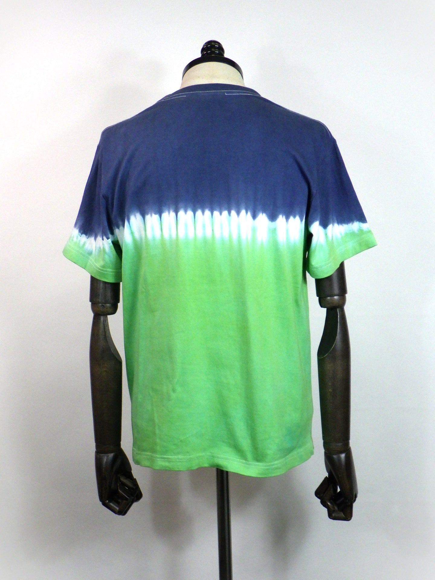 ACANTHUS　Contrast Tie-dye Tee　CT2604-NV×GR