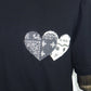 wjk　bandana panel heart T　7402cj51i-BK