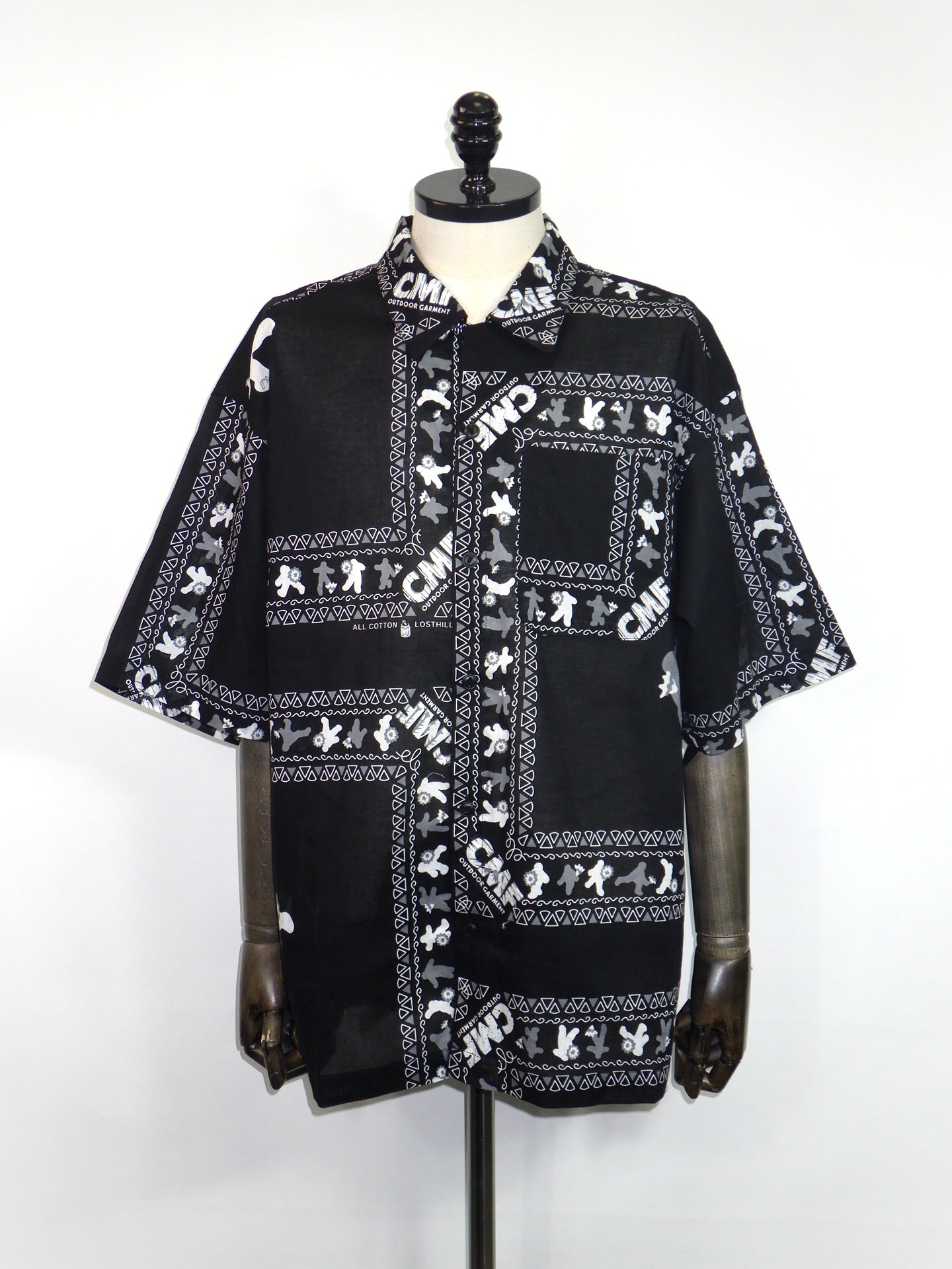 CMF OUTDOOR GARMENT　"BANDANA SHIRTS"　CMF2601-S05-BK