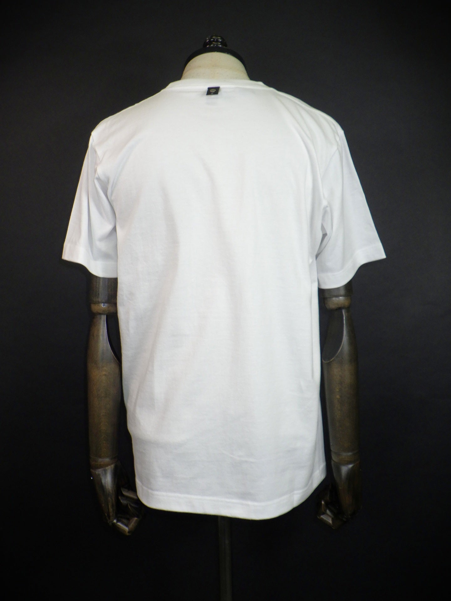 wjk　bandana panel heart T　7402cj51i-WH×RD