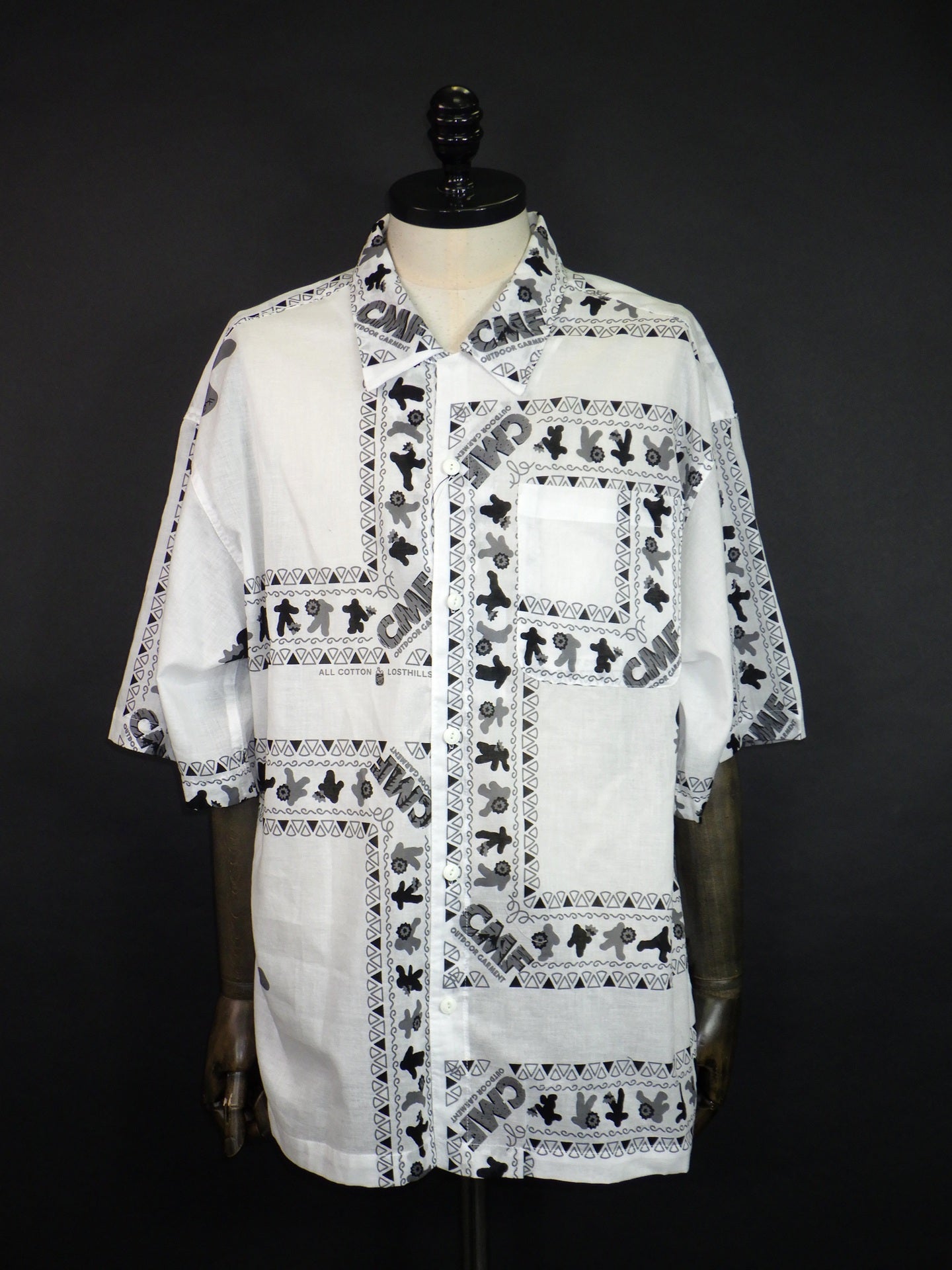 CMF OUTDOOR GARMENT　"BANDANA SHIRTS"　CMF2601-S05-WH