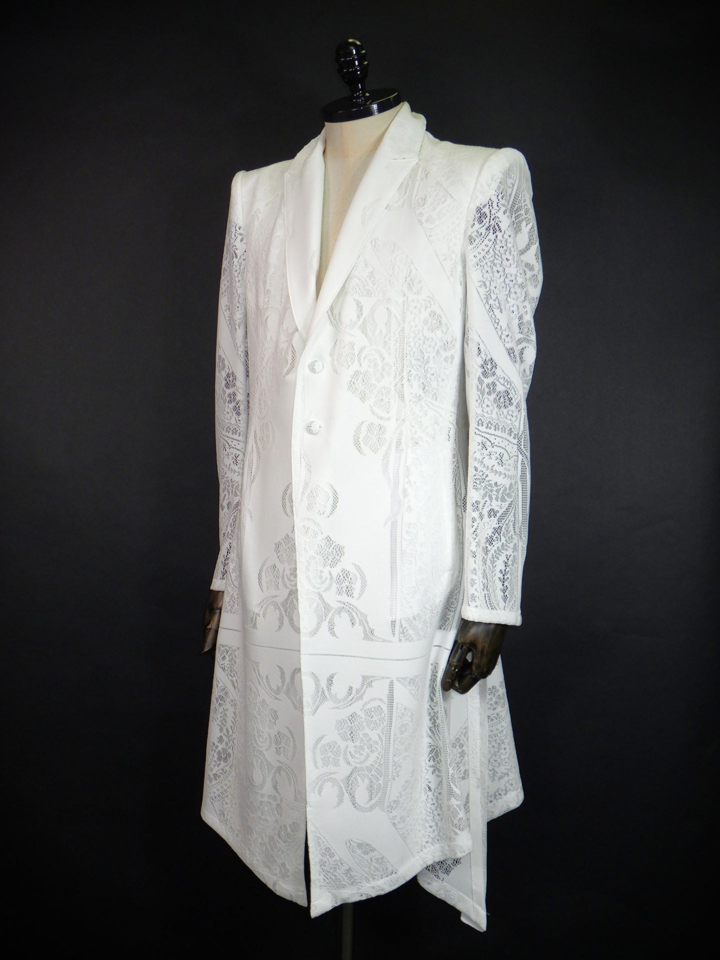 kiryuyrik クロスレースフレアジャケット KV-HJ47-907-WHT – KAWANO