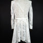 kiryuyrik　クロスレースフレアジャケット　KV-HJ47-907-WHT