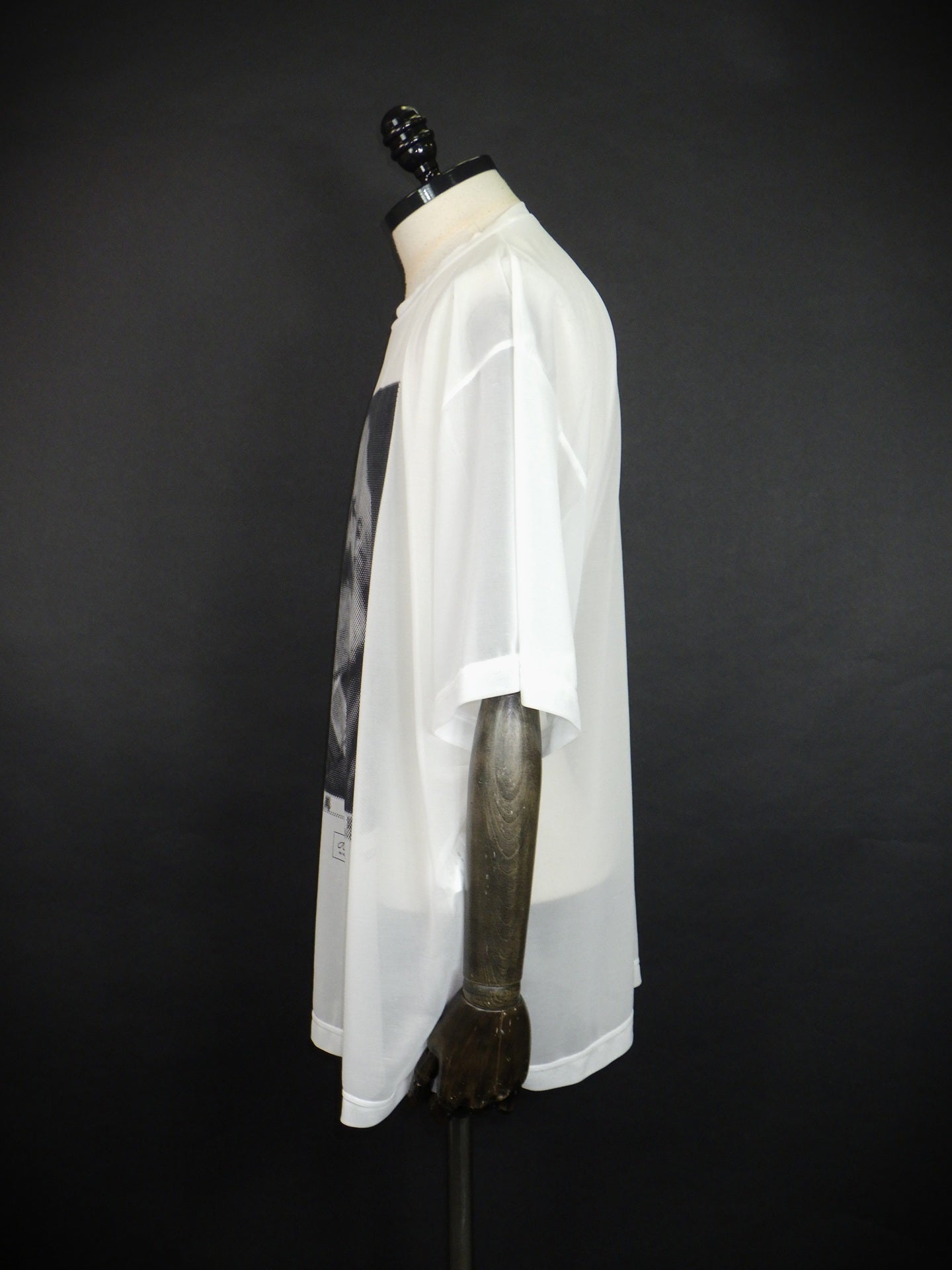 Azuma　K.MARXシースルーTシャツ　26SH-KN02KW-WHT