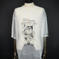 el conductorH　シースルーショートスリーブTシャツ　PD26EK01-WHT
