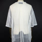 el conductorH　シースルーショートスリーブTシャツ　PD26EK01-WHT