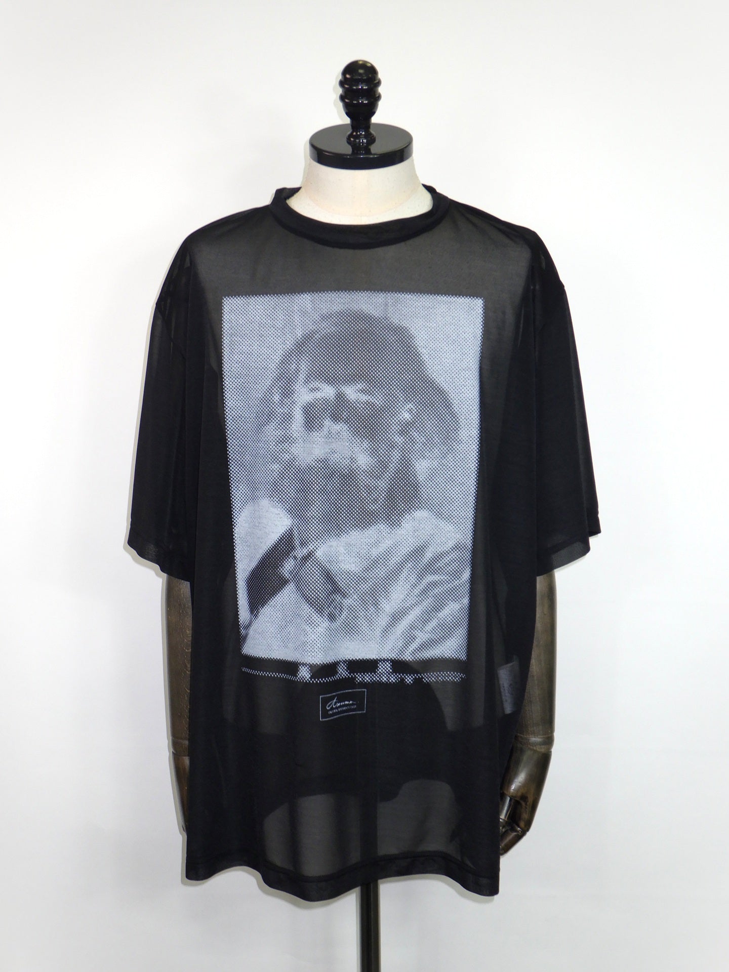 Azuma　K.MARXシースルーTシャツ　26SH-KN02KW-BK