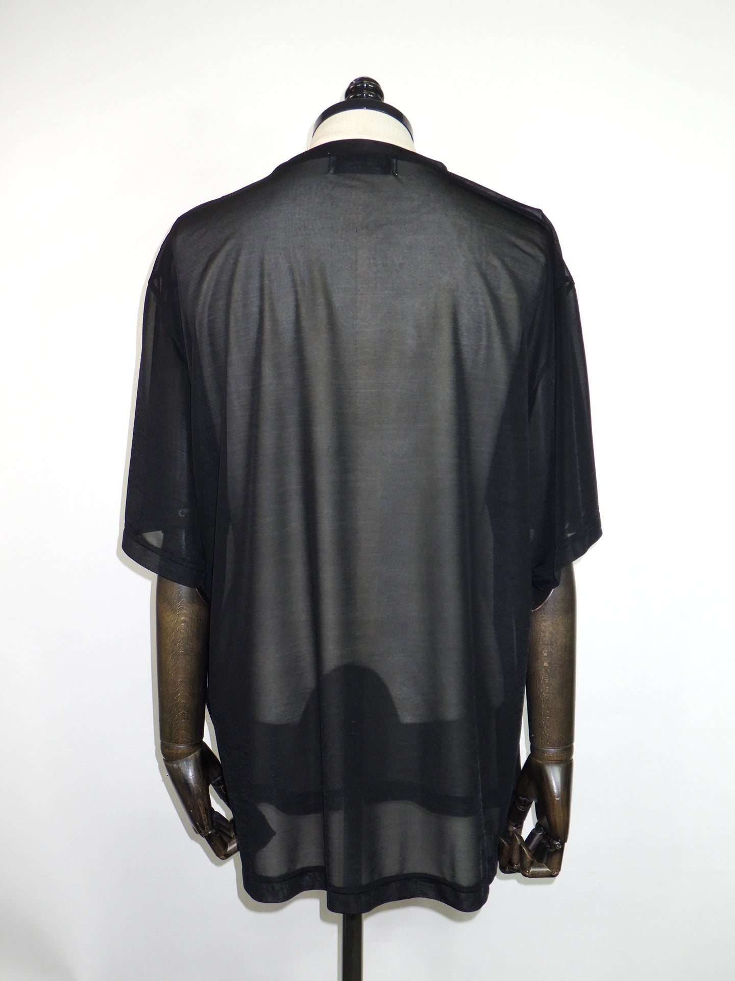 Azuma　K.MARXシースルーTシャツ　26SH-KN02KW-BK